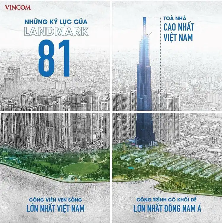 Vingroup chuẩn bị mở bán khai trương tòa tháp cao nhất VN The Landmark 81